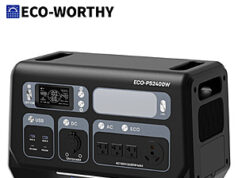 $430.00 – 2048Wh ECO-WORTHY PS 2400W (4800W Peak) LiFePO4 Power Station $430 + Free S/H ECO-WORTHY PS 2400W LiFePO4 Power Station