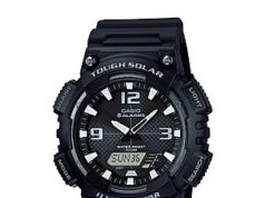 $38.97 – : Casio AQS810W-1AVCF Men’s AQ-S810W-1AV Solar Sport Combination Watch, black at Amazon Casio AQS810W-1AVCF solar sport combination watch in black