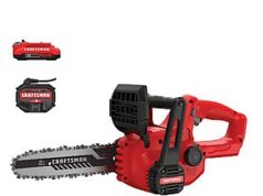 $89.00 – CRAFTSMAN V20 20V Max 10″ Chainsaw w/ 2.0Ah Battery & Charger $89 + Free Shipping craftsman v20 20v max product image
