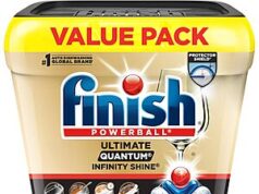 $12.96 – 62-Count Finish Ultimate Infinity Shine Dishwasher Pods w/ S&S + Free Shipping w/ Prime or on $35+ 62-Count Finish Ultimate Infinity Shine Dishwasher Pods on Amazon