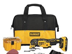 $119.00 – DeWalt 20V MAX XR Cordless Brushless 3-Speed Oscillating Multi Tool with (1) 20V 2.0Ah Battery and Charger DeWalt DCS355D2 cordless brushless oscillating multi-tool