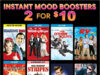 $9.00 – Fanflix Instant Mood Busters Sony Digital Titles promo 2 for $9 w code Fanflix Instant Mood Busters Sony Digital Titles promo