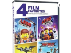LEGO Movie 4-Film Collection DVD LEGO Movie 4-Film Collection DVD cover