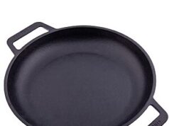 $14.99 – 10″ Victoria Cast Iron Round Skillet with Double Loop Handles + Free Shipping w/ Prime or on $35+ 10-inch Victoria Cast Iron Round Skillet with Double Loop Handles