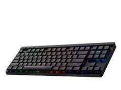 $89.99 – Logitech G515 LIGHTSPEED TKL Low Profile Wireless Gaming Keyboard (GL Brown Tactile Switches) Logitech G515 LIGHTSPEED TKL Wireless Gaming Keyboard with GL Brown Tactile Switches