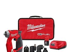 $229.00 – Milwaukee M12 FUEL 12V Brushless 4-in-1 3/8″ Drill Driver Kit w/ 4 Tool Heads, 2 x 2Ah Batteries & Charger + Free Tool $229 + Free S&H Milwaukee M12 FUEL 4-in-1 Drill Driver Kit with 2 x 2Ah batteries and charger
