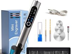 $9.99 – VQVYBXN Mini Electric 3-Speed Engraving Machine Pen w/ 35bits + Free Shipping w/ Prime or on $35+ VQVYBXN Mini Electric 3-Speed Engraving Machine Pen in Silver