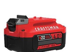 $35.10 – CRAFTSMAN V20 Lithium Ion Battery, CMCB204 – $35.1 CRAFTSMAN V20 Lithium Ion Battery, CMCB204 on Amazon
