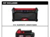 $199.00 – Milwaukee M18 18V Lithium-Ion Cordless Jobsite Radio w/ (2) M18 5.0 Ah Batteries $199 at Home Depot Milwaukee M18 Jobsite Radio with two batteries