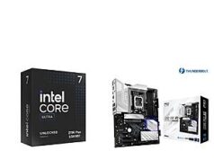 $422.00 – Intel Core Ultra 7 270K Plus Processor + ASRock Z890 Pro RS LGA 1851 Intel Z890 ATX Motherboard $422 + Free Shipping Intel Core Ultra 7 270K Plus Processor and ASRock Z890 Pro RS LGA 1851 Motherboard combo