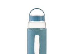 $4.96 – 25-Ounce Mainstays Glass Water Bottle w/ Protective Silicone Sleeve (Blue) – + Free Shipping with Walmart+ or on Orders Over $35 25-Ounce Mainstays Glass Water Bottle with Protective Silicone Sleeve in Blue