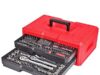 $99.00 – CRAFTSMAN Mechanics Tool Set, 256-Piece Hand Tool and Socket Set w/72-tooth Low Profile Ratchet and 2-Drawer Tool Box (CMMT45256) + 10% back w/Prime Visa $99 CRAFTSMAN Mechanics Tool Set with 2-drawer tool box