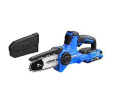 $99.00 – Kobalt 24-volt 6-in Battery 2.0 Ah Chainsaw Battery Included Charger Included + Free Tool of choice $99 Kobalt 24-volt 6-in Battery Chainsaw with included charger