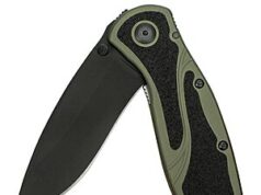 $68.00 – 3.4″ Kershaw Blur 14C28N Stainless Steel Blade Pocket Knife w/ Assisted Opening $68 + Free S&H Kershaw Blur pocket knife in olive and black