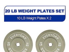 $14.02 – BalanceFrom 10-Lb Olympic Bumper Plate Weight Plate (Pair) + Free Shipping w/ Walmart+ or on $35+ BalanceFrom 10-Lb Olympic Bumper Plate Weight Plate (Pair) + Free Shipping w/ Walmart+ or on +