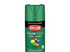 $3.28 – Krylon COLORmaxx 12-Ounce Spray Paint & Primer (Gloss Emerald Green) + Free Shipping w/ Prime or on $35+ Krylon COLORmaxx spray paint can in gloss emerald green