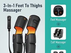 $49.00 – (prime) QUINEAR Leg / Thigh Massager with Compression $49 + Free S/H QUINEAR Leg / Thigh Massager with Compression on Amazon