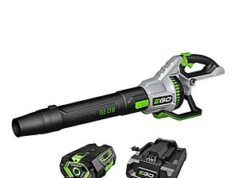 $263.10 – EGO POWER+ Leaf Blower, Cordless Electric 765 CFM, Includes 56V 5.0Ah Battery and Charger – LB7654 EGO POWER+ Cordless Electric Leaf Blower LB7654