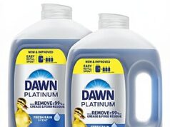 $12.72 – 2-Pack 51.5-Oz Dawn Platinum Refill Jug Dish Liquid Soap (Fresh Rain Scent) w/ S&S + Free Shipping w/ Prime or on $35+ 2-Pack 51.5-Oz Dawn Platinum Refill Jug Dish Liquid Soap (Fresh Rain Scent)