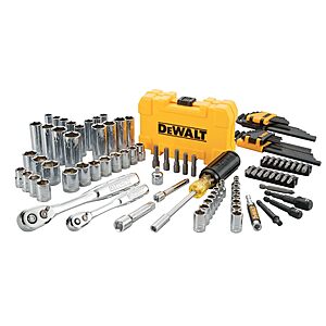 Dewalt Mechanics Tools Kit Deal DEWALT DWMT73801 mechanics tool set on sale at Amazon