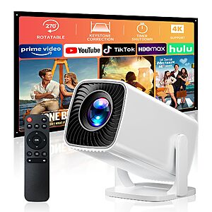 4K Mini Projector on sale Mini Projector supporting 4K resolution