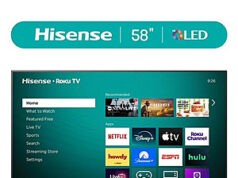 $218.00 – Hisense 58-Inch QD50 Series QLED 4K UHD Smart Roku TV (2026) – QLED, HDR10, HLG, Game Mode Plus, VRR / ALLM, DTS Studio Sound, Google Assistant $218 Hisense 58-Inch QD50 Series QLED 4K UHD Smart Roku TV (2026) - QLED, HDR10, HLG, Game Mode Plus, VRR