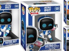$15.00 – Adorable new Funko Pop! Astro Bot figures now up for pre-order at $15, Jumbo at $40 Funko Pop! Astro Bot figurine standing on a surface