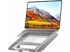 $13.49 – TECKNET 360° Rotating Ergonomic Adjustable Laptop Stand (Silver) + Free Shipping w/ Prime or on $35+ TECKNET 360° Rotating Ergonomic Adjustable Laptop Stand (Silver)