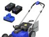 $509.00 – Kobalt 80-volt 25-in Self Propelled Battery Walk Mower with (2) 4 Ah Battery & Charger Included $509 + Free S&H at Lowe’s Kobalt 80-volt Self Propelled Battery Walk Mower in use