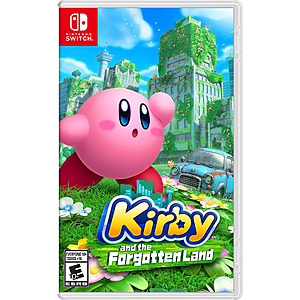 Kirby and the Forgotten Land deal at Walmart Kirby and the Forgotten Land UAE Version Nintendo Switch game box