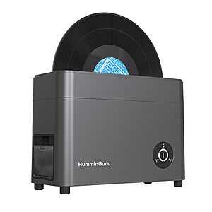 Amazon Deal - HumminGuru Ultrasonic Vinyl Record Cleaner HumminGuru ultrasonic vinyl record cleaner on sale