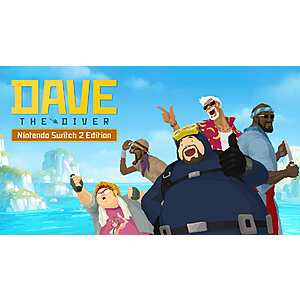 Buy Dave the Diver for Nintendo Switch at a discount Dave the Diver game logo on Nintendo Switch
