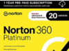 $20.00 – Norton 360 Platinum 2026 Antivirus Software for 20 Devices (Digital Delivery) $20 Norton 360 Platinum 2026 Antivirus Software for 20 devices