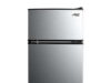 $138.00 – Arctic King 3.2 Cu Ft Two Door Mini Fridge w/ Freezer (Black, Stainless Steel) – Lowest Price Ever at Walmart Arctic King 3.2 Cu Ft Two Door Mini Fridge with Freezer in Black and Stainless Steel