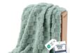 $9.78 – Bedsure GentleSoft Textured Checkerboard Fleece Throw Blanket (50″ x 60″, Sage Green) – + Free Shipping w/ Prime or on $35+ Bedsure GentleSoft Textured Checkerboard Fleece Throw Blanket in Sage Green