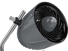 $14.98 – Vornado Pivot Personal Fan, 6-inch, Quiet Portable Travel Fan, Storm Gray Vornado Pivot Personal Fan in Storm Gray