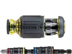 $21.96 – | Klein Tools 32308HD Impact Driver Set, 12-in-1 Stubby Screwdriver Set, 2 Hex Flip Sockets, 7 Bits, 1/4-Inch Bit Holding Feature at Amazon Klein Tools 32308HD Impact Driver Set