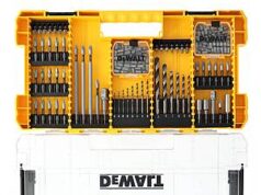 $29.98 – 120 -Piece DEWALT TOUGH GRIP Screwdriver Bit Set (DWAF120SETTG) + Free S&H at Lowe’s DEWALT TOUGH GRIP Screwdriver Bit Set with 120 pieces