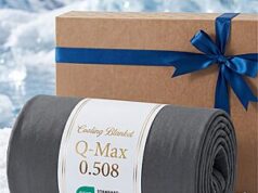 $10.99 – Bedsure Lightweight Cooling Throw Blanket (50″ x 60″, Dark Grey) + Free Shipping w/ Prime or on $35+ Bedsure Lightweight Cooling Throw Blanket in dark grey