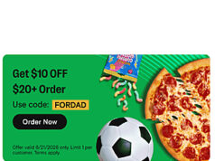 $10.00 – 7-Eleven 7NOW App Offers $10 Off on Orders of $20+ with Code FORDAD (6/21/26) 7-Eleven logo with text highlighting the offer: Save $10 on orders over $20 with code FORDAD