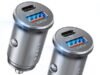 $8.49 – LISEN 2-Count Mini Flush-Fit PD/QC USB-C & USB-A Car Chargers (Silver) – 50% Off, + Free Shipping w/ Prime or on $35+ LISEN 2-Count Mini Flush-Fit PD/QC USB-C & USB-A Car Chargers in silver