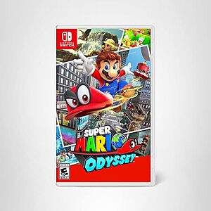 Amazon Game Deal: Super Mario Odyssey Super Mario Odyssey Nintendo Switch game on sale at Amazon