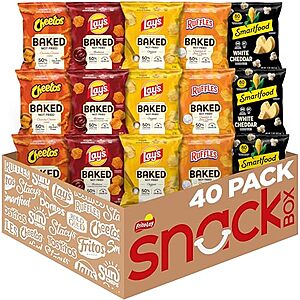 Subscribe and Save on Frito-Lay snacks at Amazon Frito-Lay Baked & Popped Mix Variety Pack