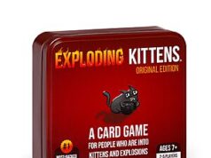 $9.97 – Exploding Kittens Card Game w/ Collectible Tin + Free Shipping w/ Prime or on $35+ Exploding Kittens Card Game in collectible tin