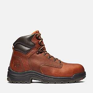 Timberland Men's TiTAN Work Boot Deal Timberland Men's TiTAN 6" Alloy Toe Work Boot (Extra Wide)