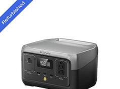 $87.20 – Certified Refurbished: EcoFlow RIVER 2 Portable Power Station 256Wh Generator LFP $87.2 EcoFlow RIVER 2 Portable Power Station