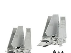 $19.37 – Star Wars™ Micro Galaxy Squadron Imperial Shuttle Battle Pack – Deluxe Set with Two Vehicles and Six 1-Inch Micro Figure Accessories Star Wars™ Micro Galaxy Squadron Imperial Shuttle Battle Pack with two vehicles and six micro figures