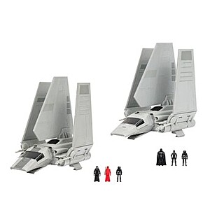Star Wars™ Micro Galaxy Squadron Battle Pack Deal Star Wars™ Micro Galaxy Squadron Imperial Shuttle Battle Pack with two vehicles and six micro figures