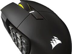 $69.99 – Prime Members: Corsair Scimitar Elite Wireless Gaming Mouse w/ 16 Programmable Buttons (Black or White) – + Free Shipping Corsair Scimitar Elite Wireless SE MMO gaming mouse in black or white