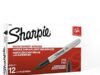 $5.12 – Prime Members: Sharpie Permanent Markers, Fine Tip, Black, 12 Count Twelve black Sharpie permanent markers with fine tips